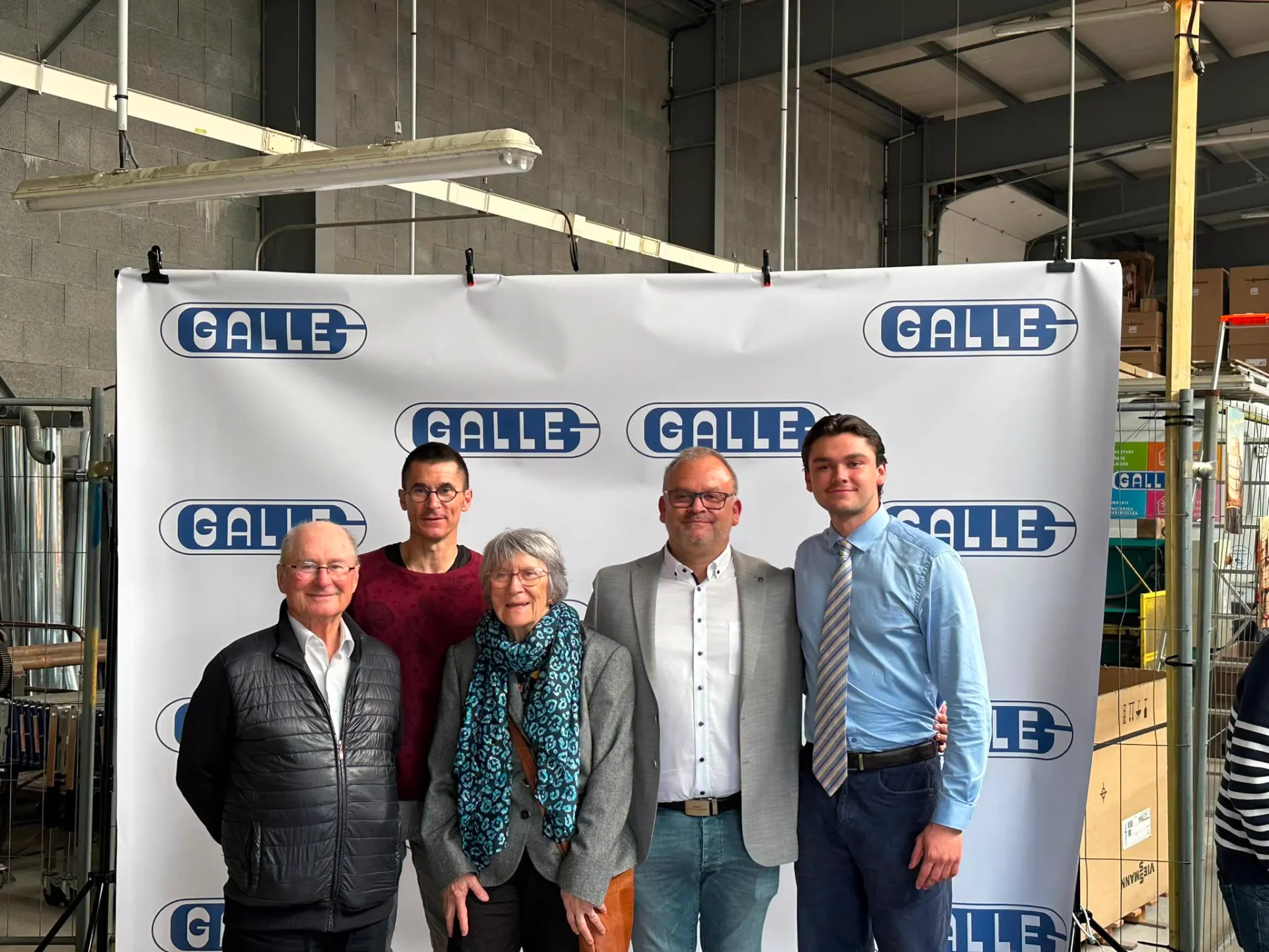 La famille GALLE — quatre générations